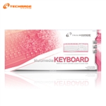 TASTIERA TECHMADE MULTIMEDIALE PINK USB TM-TK501P-U